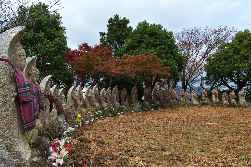 旅で出会ったお地蔵さんたち（開山公園）