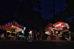 住吉神社の夏まつり（露店）