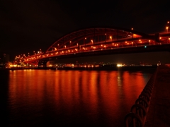 夜明け前の神戸大橋１