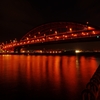 夜明け前の神戸大橋１