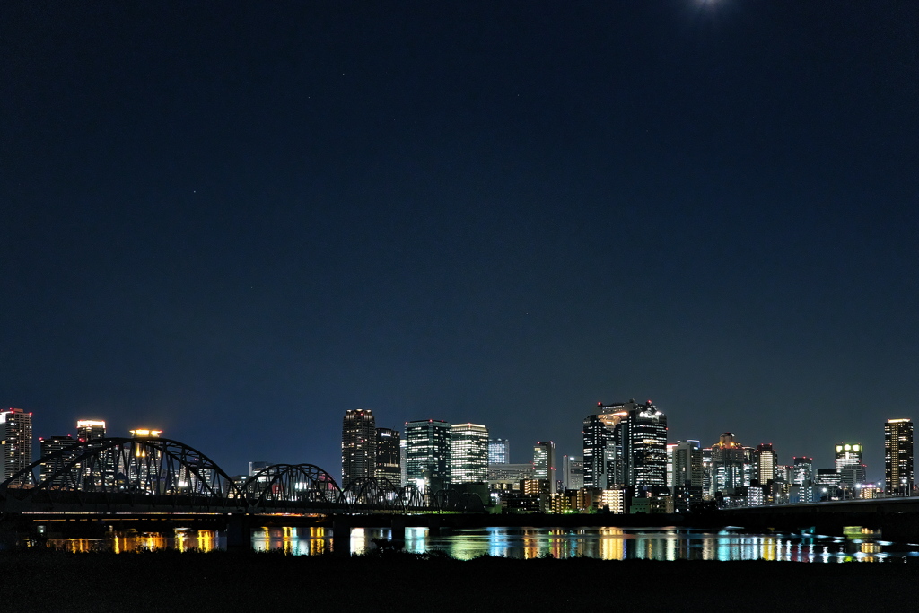 梅田高層ビル群の夜景２