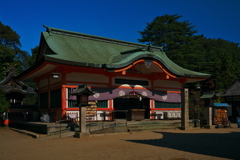 住吉神社の拝殿