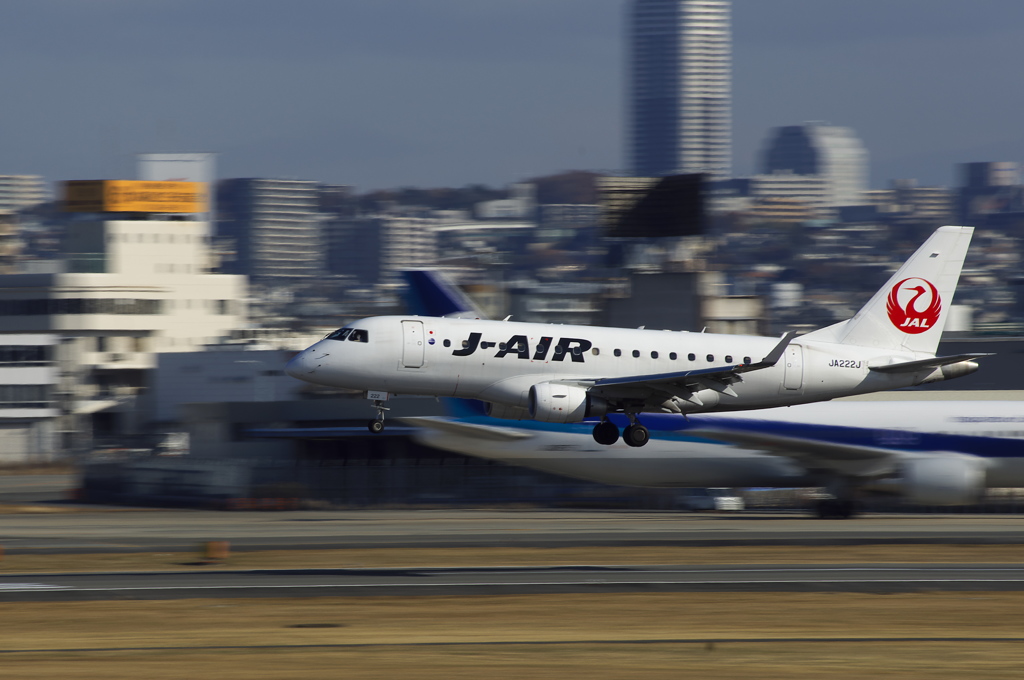 旅客機の離陸１