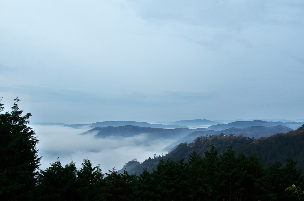 備中松山城の雲海