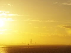 みなと神戸の夜明け７