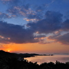 尾形崎夕陽の丘からの夕景２
