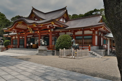 西宮神社の拝殿