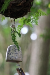 住吉神社のあじさい神苑（風鈴）