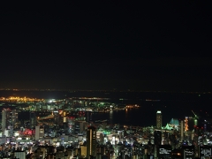 みなと街神戸の夜景3（ビーナスブリッジ）