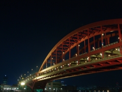 神戸大橋の夜景