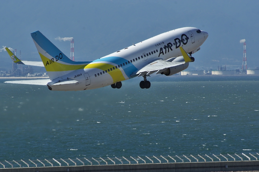中部国際空港セントレアにて