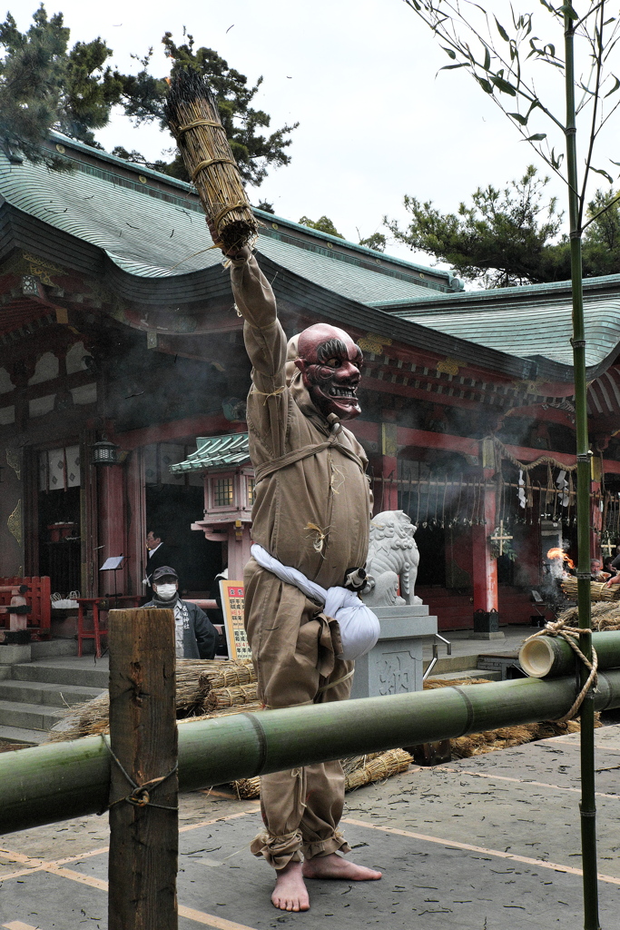 長田神社古式追儺式