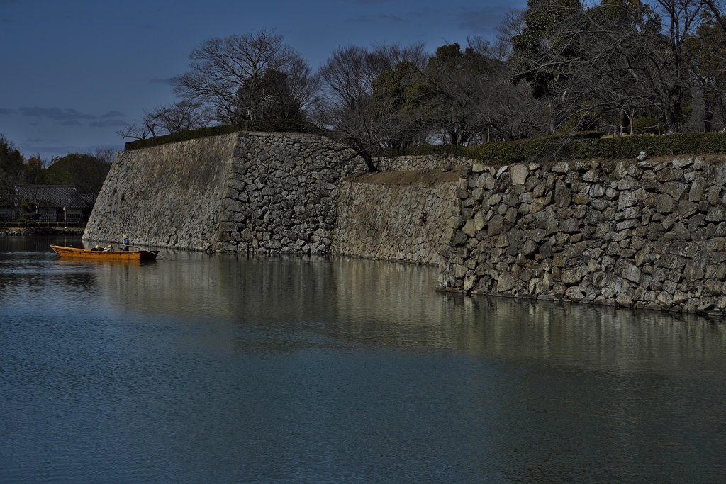 姫路城の堀２