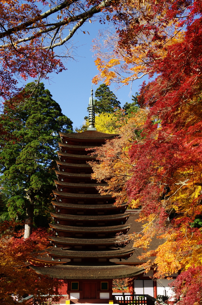 紅葉を求めて２（談山神社２）