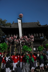 灘のけんか祭り（屋台の宮入）１