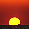 正月の播磨灘の夕景４
