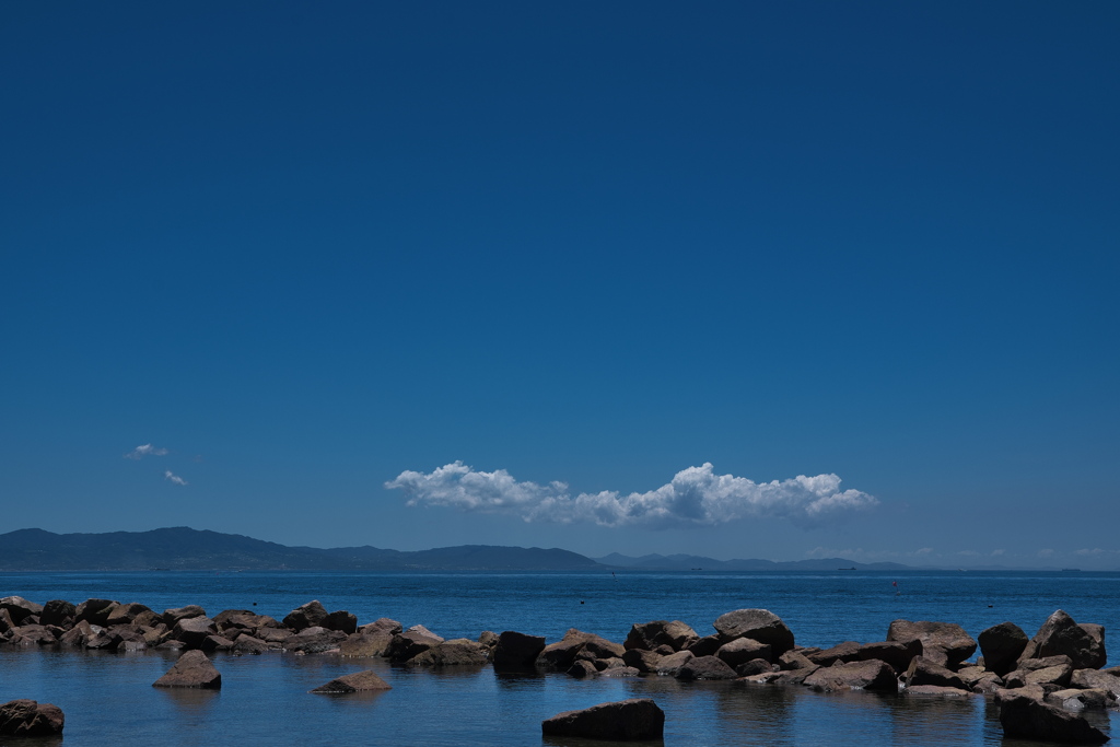 夏雲と播磨灘６