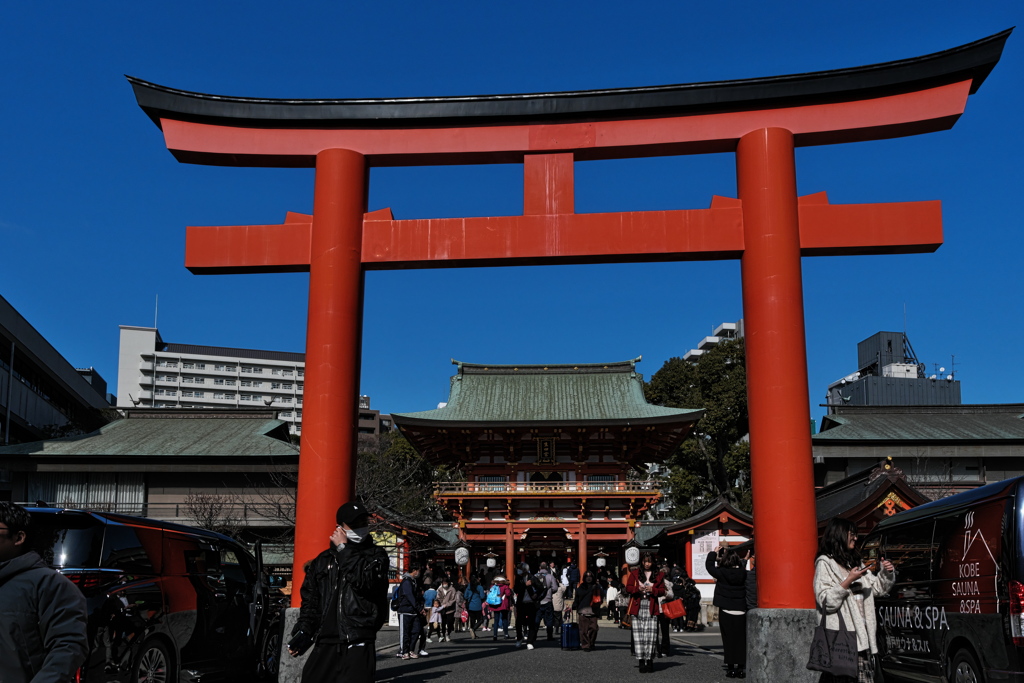 生田神社１（鳥居）