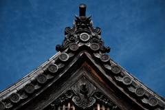 住吉神社の能舞台屋根