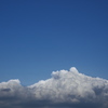 白い雲と青い空