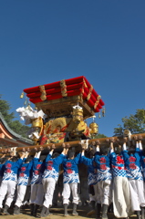 魚住「住吉神社」の秋祭り２