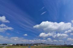 青空と白い雲