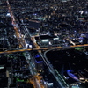 大阪のビル群３（夜景）