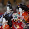 神社の雛人形２