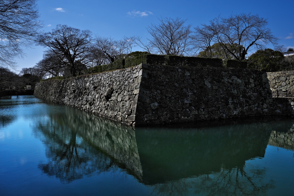 姫路城の堀１