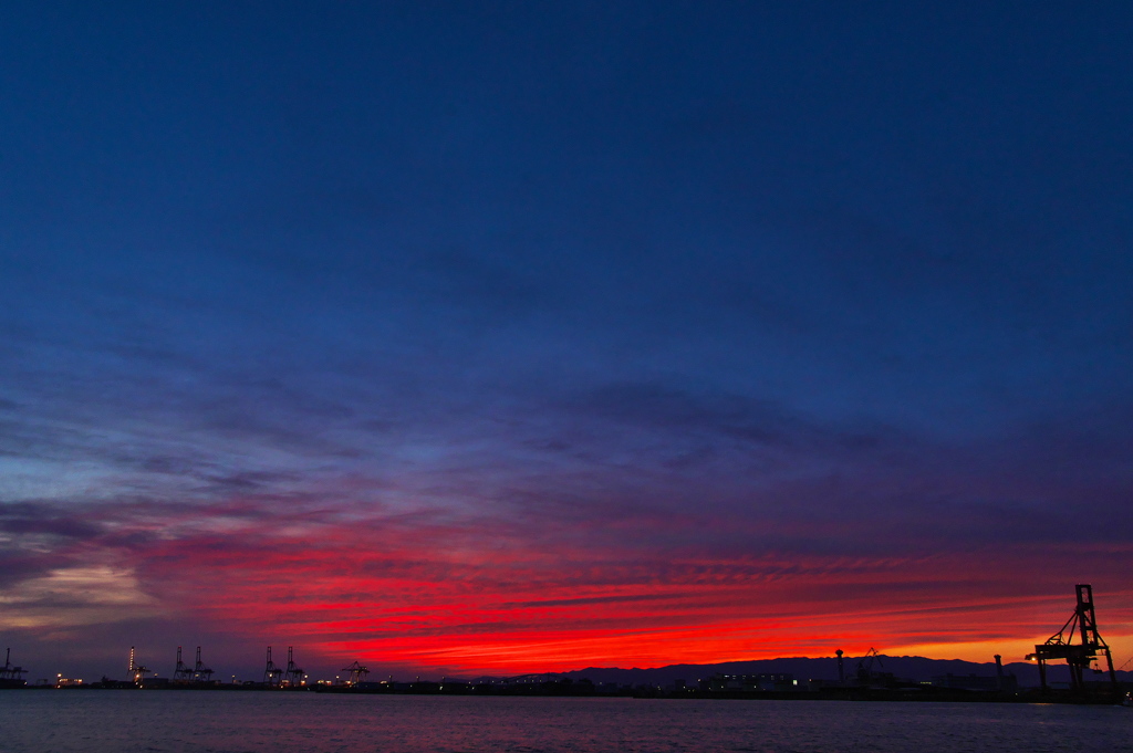 ダイヤモンドポイントからの夕景１