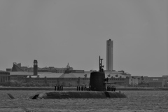 潜水艦の出港２