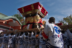 魚住住吉神社の秋祭り１