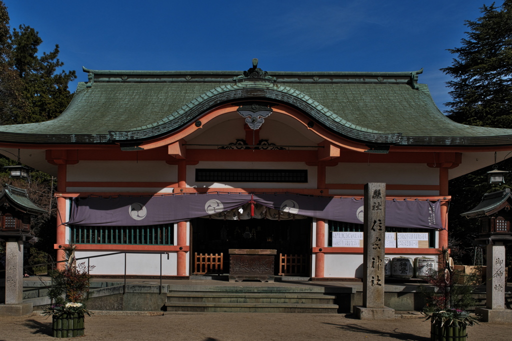 大晦日の住吉神社