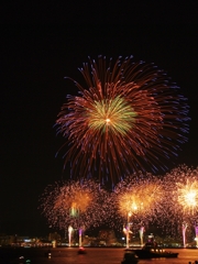 みなとこうべ海上花火大会１