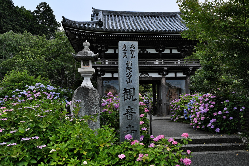 丹州華観音寺にて（仁王門）１