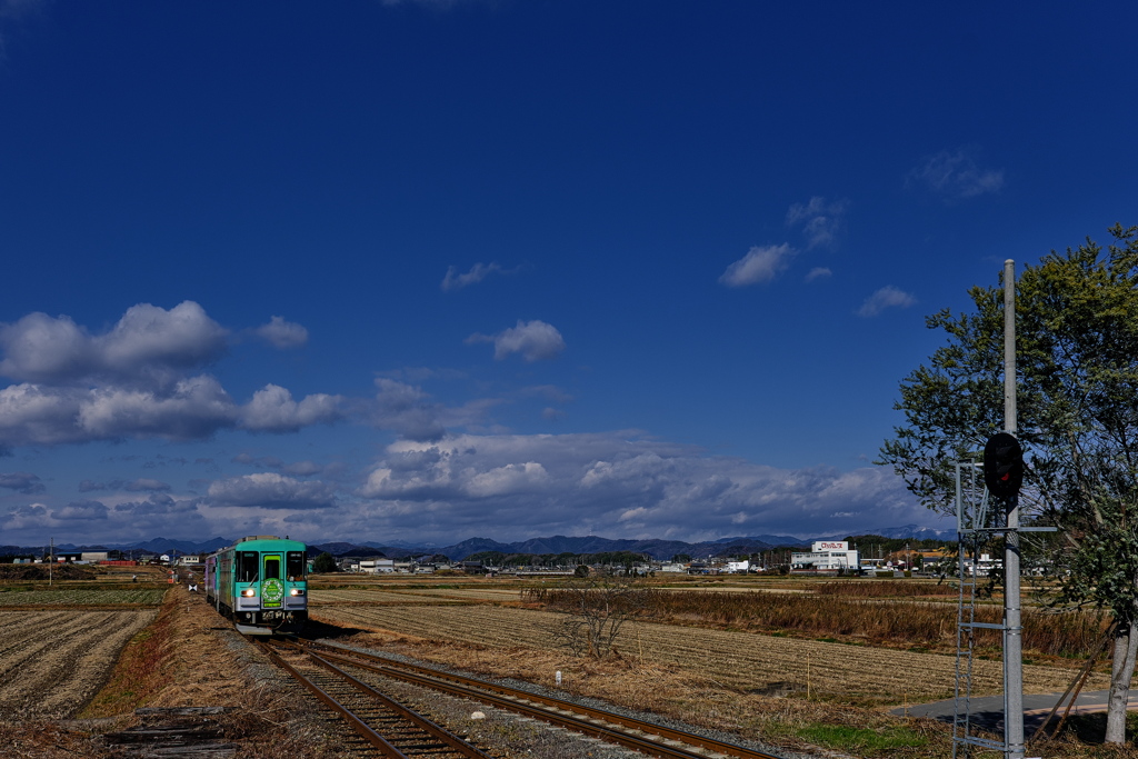 初冬のローカル線（北条鉄道）２