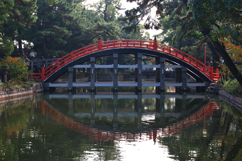 住吉大社１（太鼓橋）