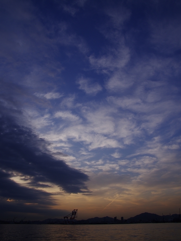 みなと神戸・今日の夕日１０