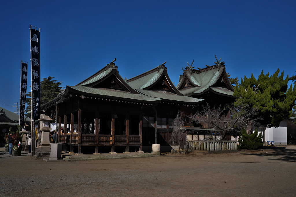 ２０２４年の初詣（御厨神社）