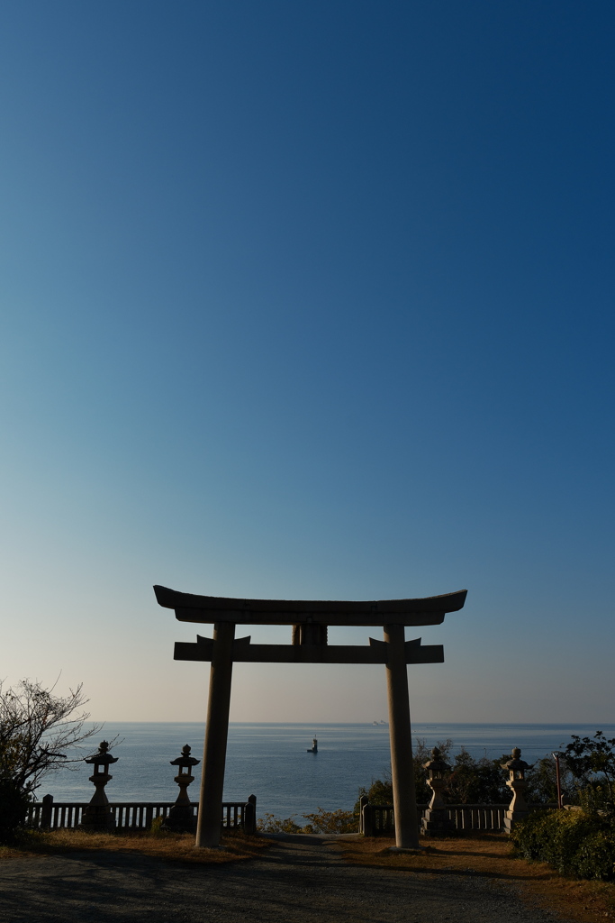 赤穂御崎にて７（伊和都比売神社）