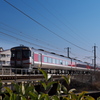 瀬戸川橋梁にて（はまかぜ）