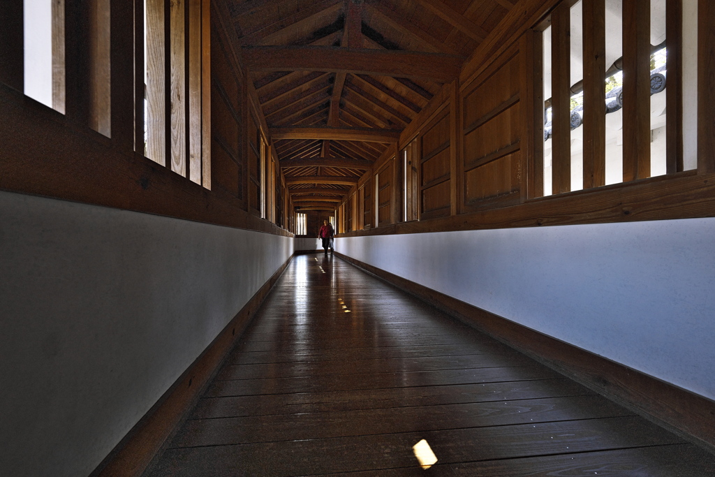 姫路城西の丸百閒廊下１