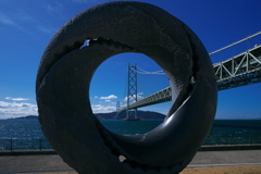 明石海峡大橋と夢レンズ２