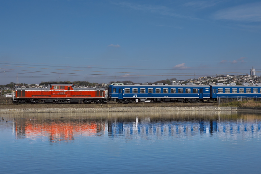 網干（あぼし）訓練（DD51+12系）