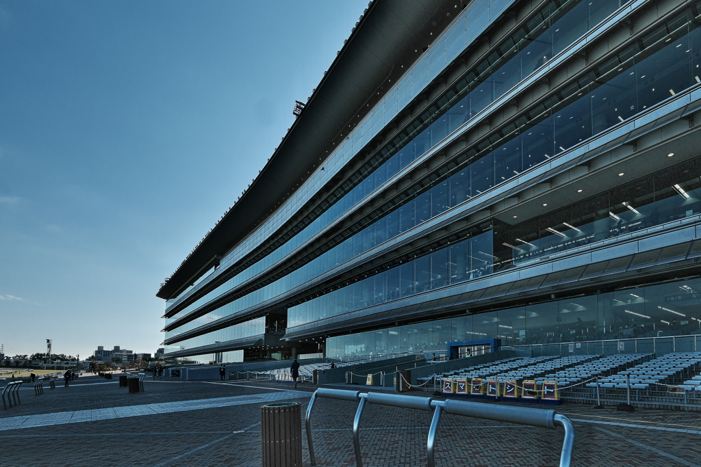 阪神競馬場にて（スタンド）１