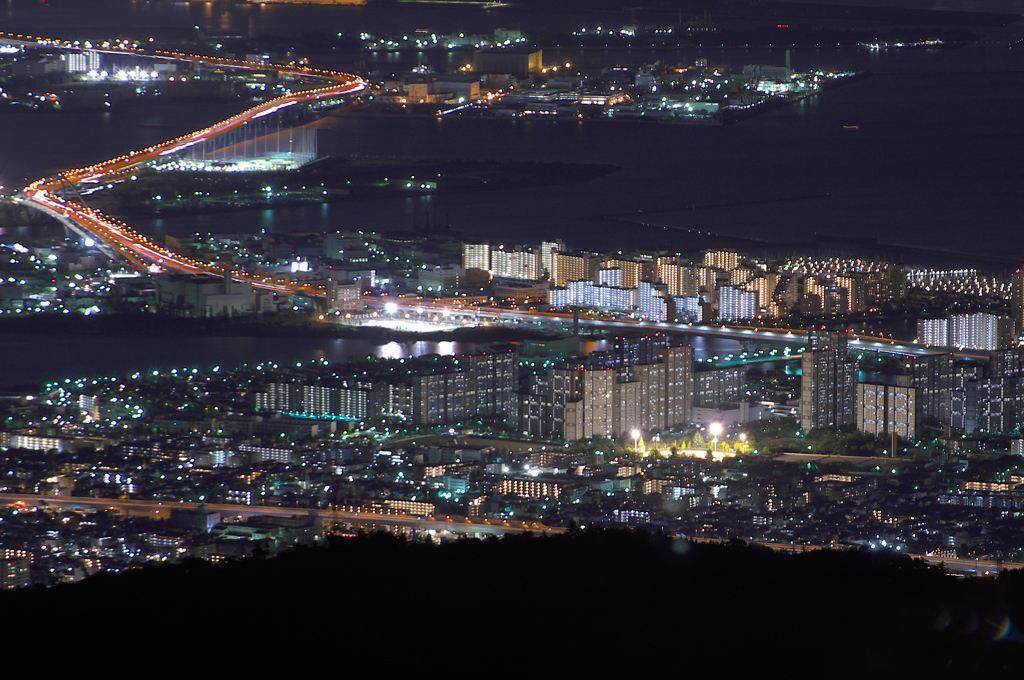 １００００万ドルの夜景