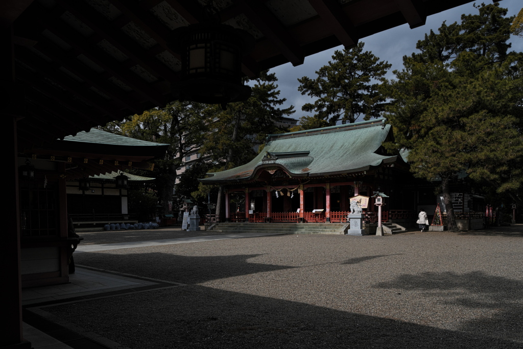 長田神社２（御社殿）