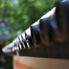神社の瓦塀（かわらべい）