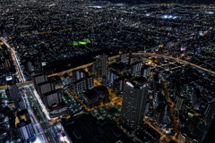 大阪のビル群４（夜景）