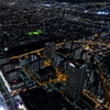 大阪のビル群４（夜景）